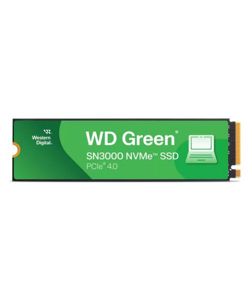 WD Green SN3000 NVMe SSD - 500GB resmi
